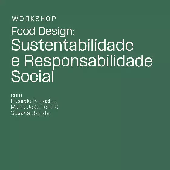 Food Design: Sustentabilidade e Responsabilidade Social